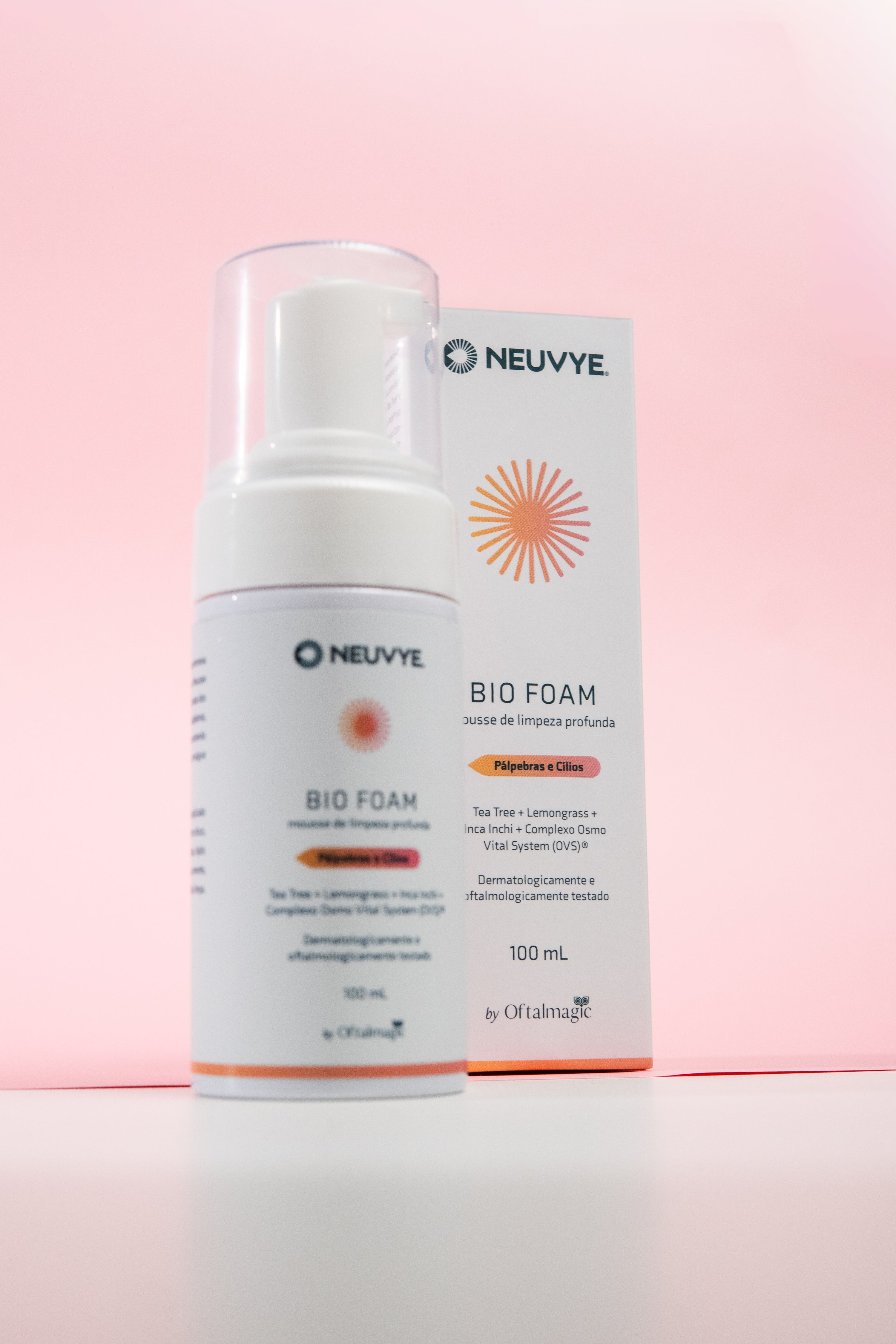 Bio Foam: mousse de limpeza profunda