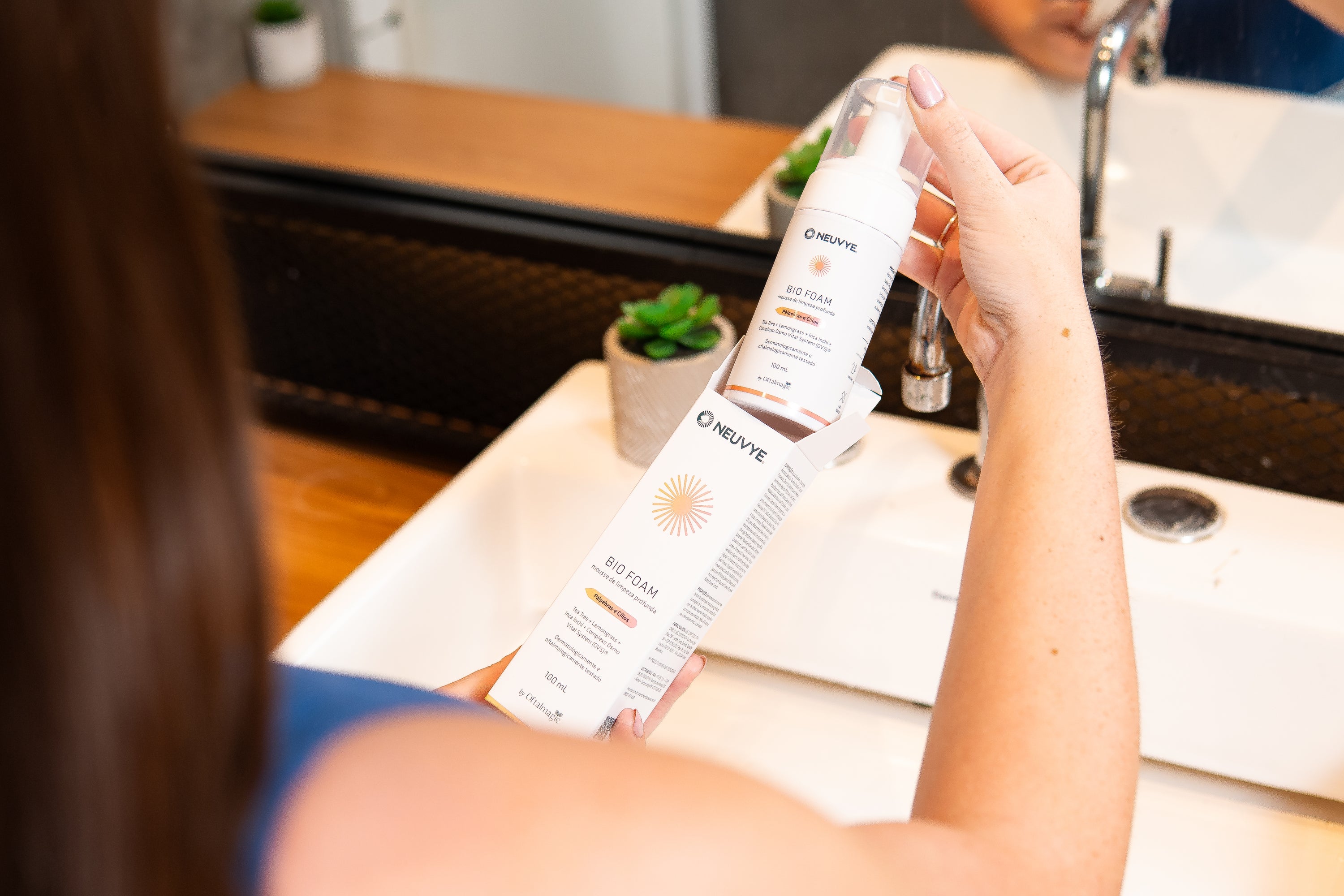 Bio Foam: mousse de limpeza profunda