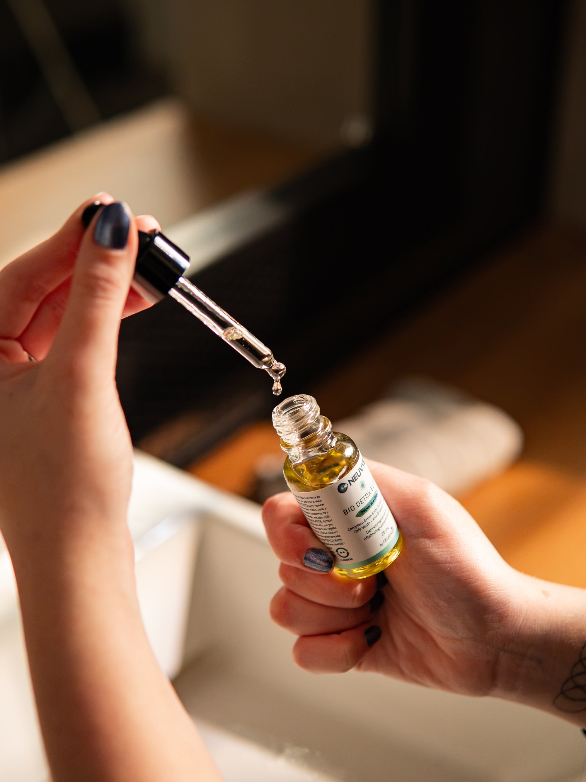 Bio Detox Elixir: óleo de hidratação profunda