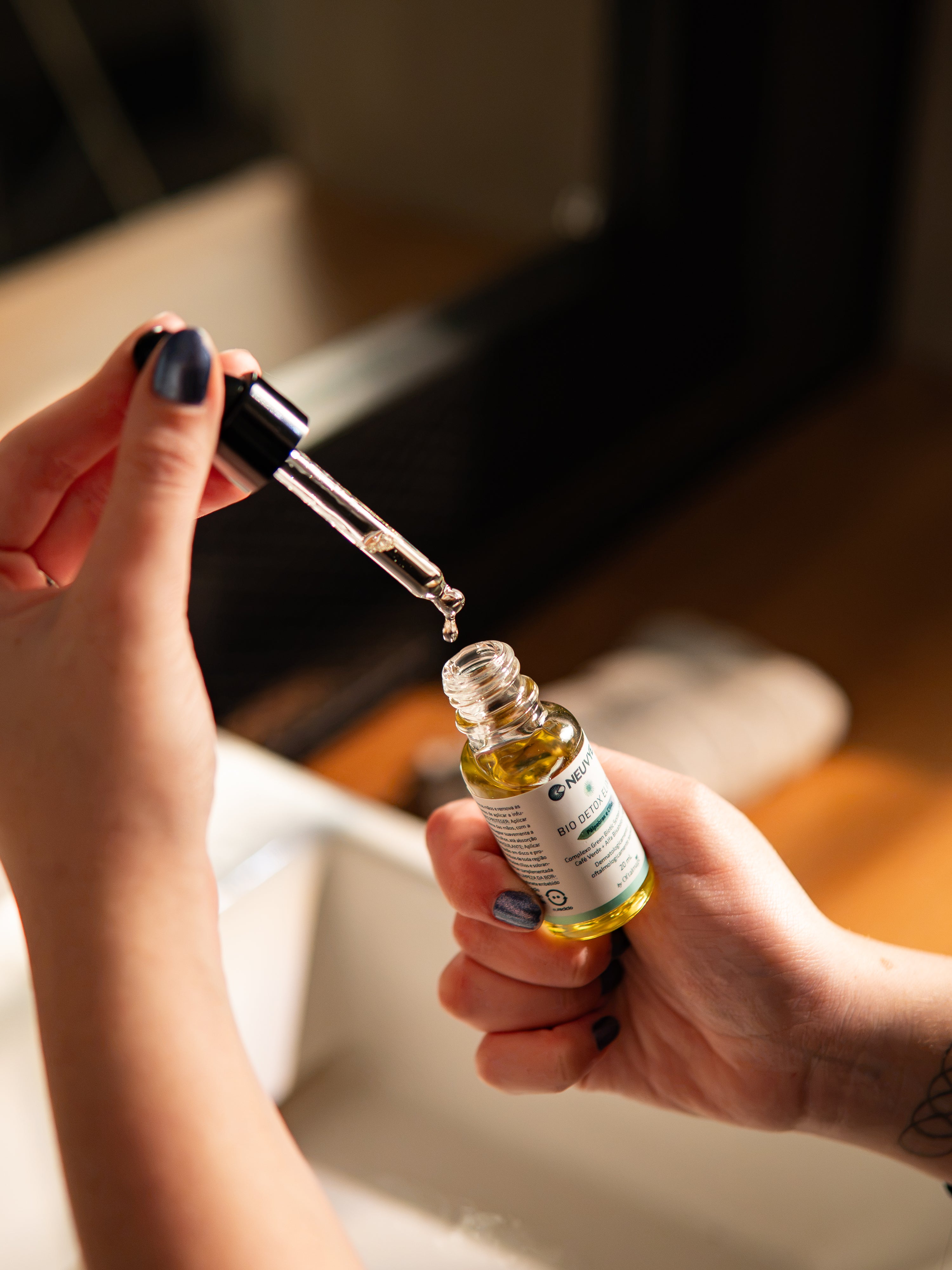 Bio Detox Elixir: óleo de hidratação profunda